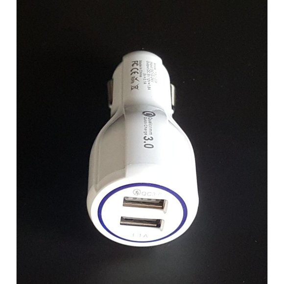 Double LED Port Car Charger for iPhone, Samsung, Other Devices - Picture 4 of 6